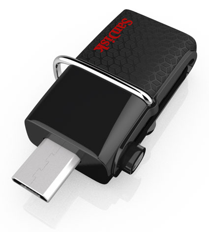 SanDisk Flash-Dual Drive USB 3.0 e microUSB, dal CES